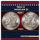 1904-o Morgan Dollar $1 Grades ms64+