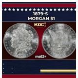 1879-s Morgan Dollar $1 Grades ms62+