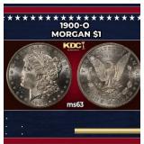 1900-o Morgan Dollar $1 Grades ms63