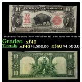 The $10 United States Note Famous Ten-Dollar "Biso