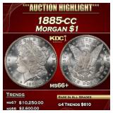 1885-cc Morgan Dollar $1 ms66+ SEGS