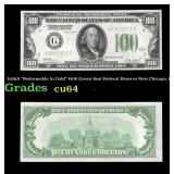 1928A $100 Green Seal Federal Reserve Note "Redeem