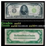 1934A $1000 Green Seal Federal Reserve Note Presid