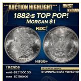 1882-s Morgan Dollar TOP POP! $1 ms68+ SEGS