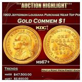 1903 Jefferson Louisiana Purchase Gold Commem Doll