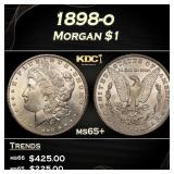 1898-o Morgan Dollar $1 Grades ms65+