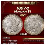 1897-o Morgan Dollar $1 ms64+ SEGS