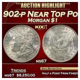 1902-p Morgan Dollar Near Top Pop! $1 ms67 SEGS