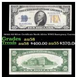 1934A $10 Silver Certificate North Africa WWII Eme