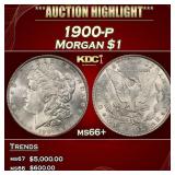 1900-p Morgan Dollar $1 ms66+ SEGS