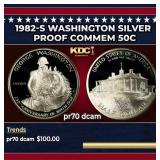1982-s Washington Proof Modern Commem Half Dollar