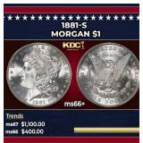 1881-s Morgan Dollar $1 ms66+ SEGS