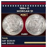 1884-o Morgan Dollar $1 ms66+ SEGS