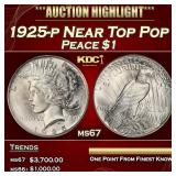 1879-s Morgan Dollar $1 ms67+ SEGS