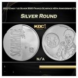 2023 Chad 1 oz Silver 5000 Francs Scarface 40th An
