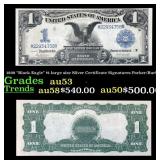 1899 $1 large size Silver Certificate "Black Eagle