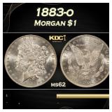 1883-o Morgan Dollar $1 Grades ms62