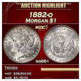 1882-o Morgan Dollar $1 ms66+ SEGS