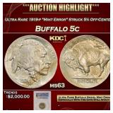 PCGS Ultra Rare 1919-p *Mint Error* Struck 5% Off-