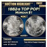 1882-s Morgan Dollar TOP POP! $1 ms68+ SEGS