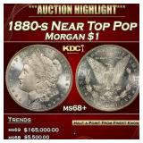 1880-s Morgan Dollar TOP POP! $1 ms68 DMPL SEGS