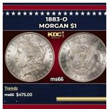 1883-o Morgan Dollar $1 Grades ms66