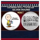 Charlie Brown Happy Birthday Peanuts Colorized Sty