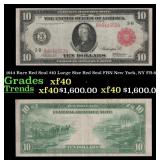 1914 $10 Large Size Red Seal FRN Rare Red Seal New