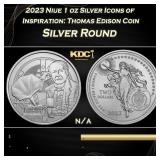2023 Niue 1 oz Silver Icons of Inspiration: Thomas