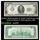 1928A $100 Green Seal Federal Reserve Note "Redeem