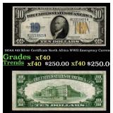 1934A $10 Silver Certificate North Africa WWII Eme