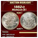 1882-o Morgan Dollar $1 ms67+ SEGS