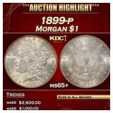 1899-p Morgan Dollar $1 ms65+ SEGS