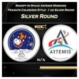 Snoopy In Space Artemis Missions Peanuts Colorized