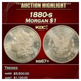 1880-s Morgan Dollar $1 ms67+ SEGS
