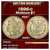 1896-o Morgan Dollar $1 ms62+ USCG