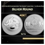 2024 Niue $2 Ghostbusters "No Ghosts" Logo Coin -