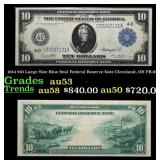 1914 $10 Large Size Blue Seal Federal Reserve Note