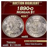 1890-o Morgan Dollar $1 ms65 SEGS