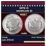 1879-o Morgan Dollar $1 Grades ms64
