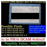 Original sealed box of 5x 1996 United States Mint