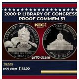 2000-p Library of Congress Proof Modern Commem Dol
