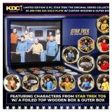 Limited Edition 12 Coin Star Trek The Original Ser