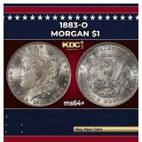 1883-o Morgan Dollar $1 Grades ms64+