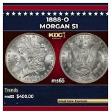 1888-o Morgan Dollar $1 Grades ms65