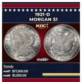 1921-d Morgan Dollar $1 ms66+ SEGS