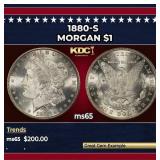1880-s Morgan Dollar $1 Grades ms65