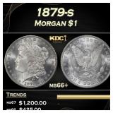 1879-s Morgan Dollar $1 ms66+ SEGS