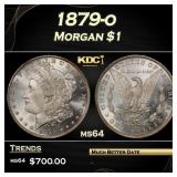 1879-o Morgan Dollar $1 Grades ms64