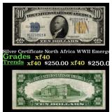 1934A $10 Silver Certificate North Africa WWII Eme